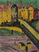 Ernst Ludwig Kirchner View from the Window Spain oil painting artist